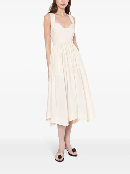 Cotton Midi Dress