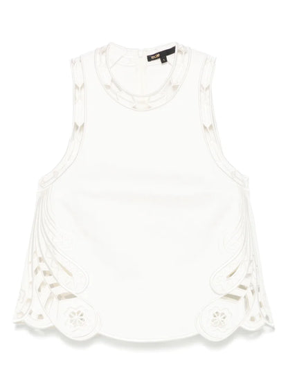 Embroidered Tank Top