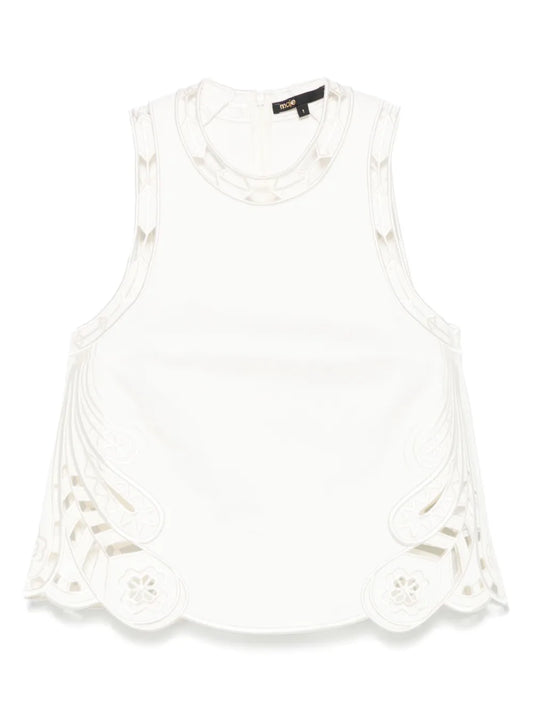 Embroidered Tank Top