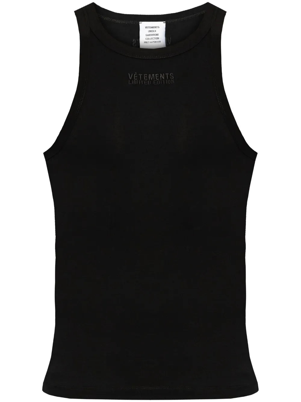 Logo-Embroidered Stretch-Cotton Tank Top