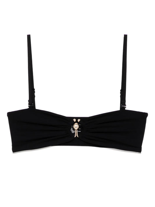Ruched Prong Bandeau