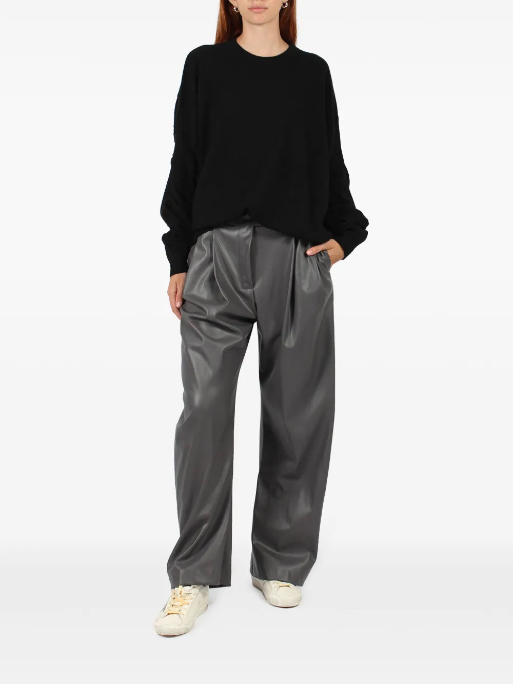 Ruched Sweater