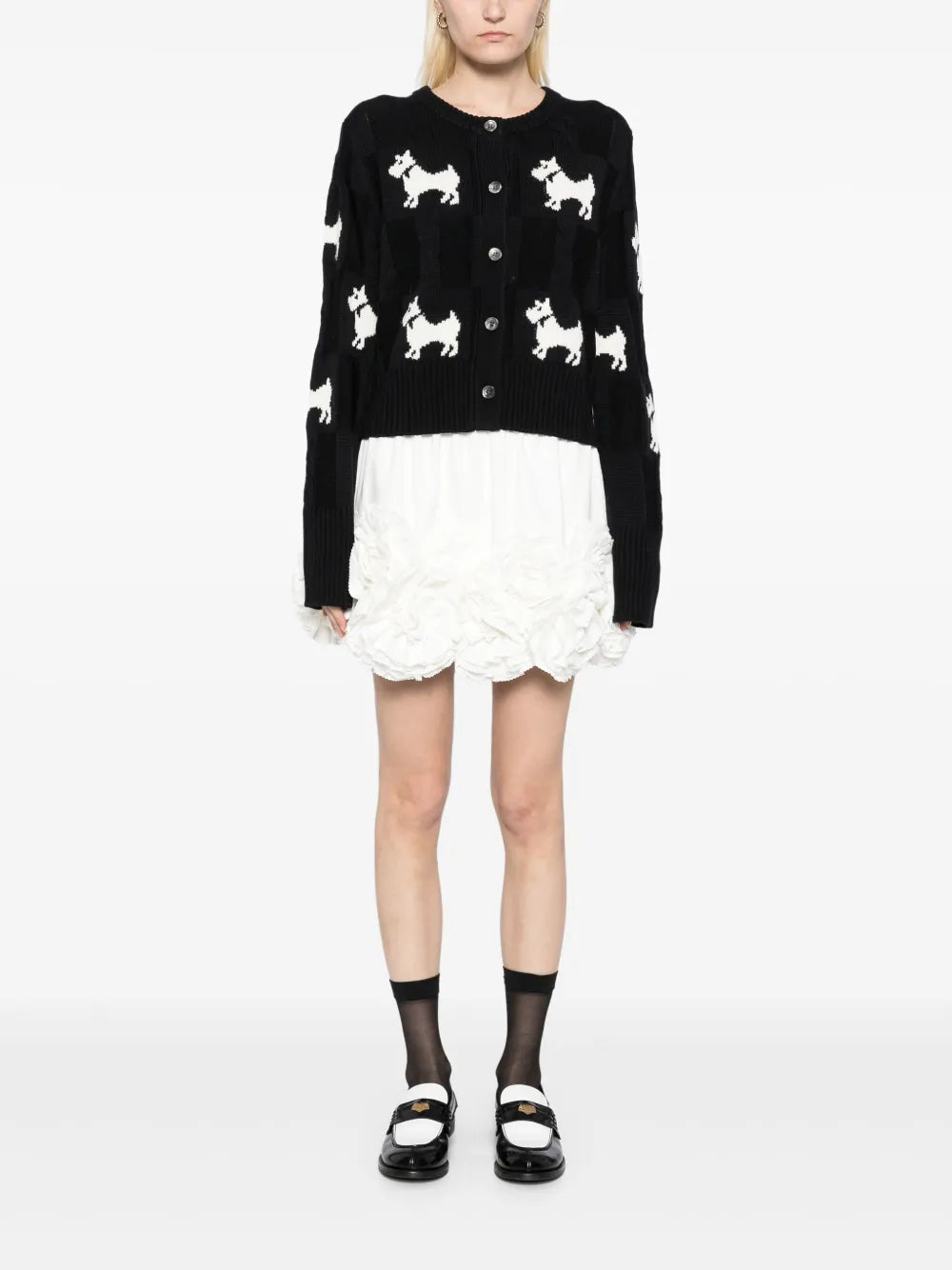 Graphic Cardigan