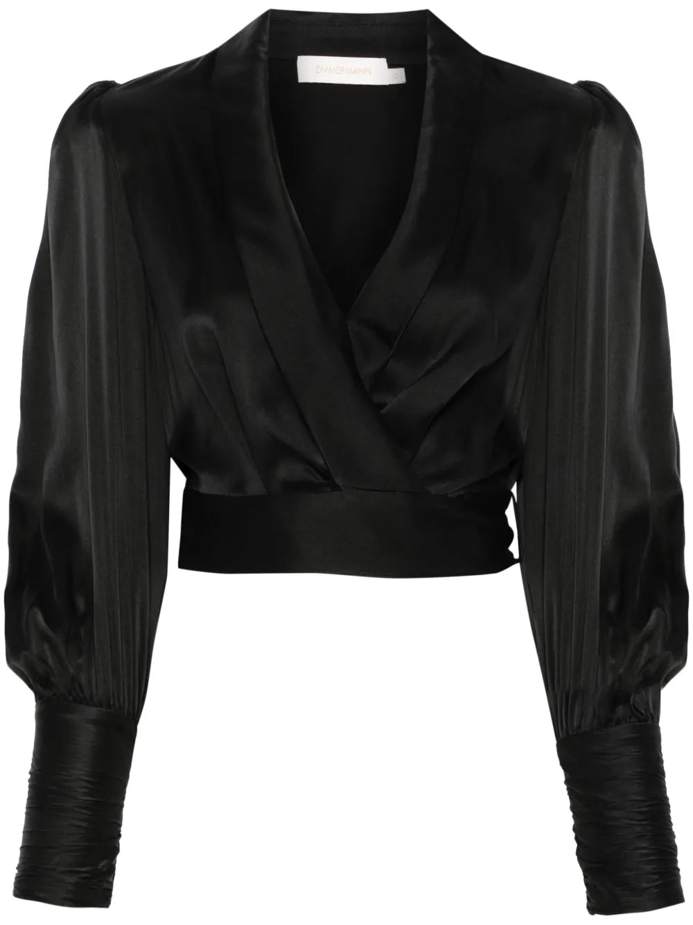 Silk Wrap Top