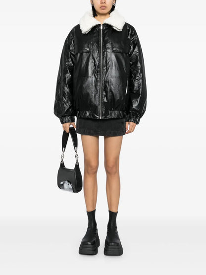 Faux-Leather Jacket
