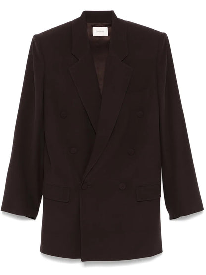 Silk Crepe Blazer