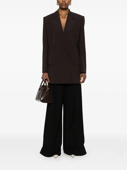 Silk Crepe Blazer