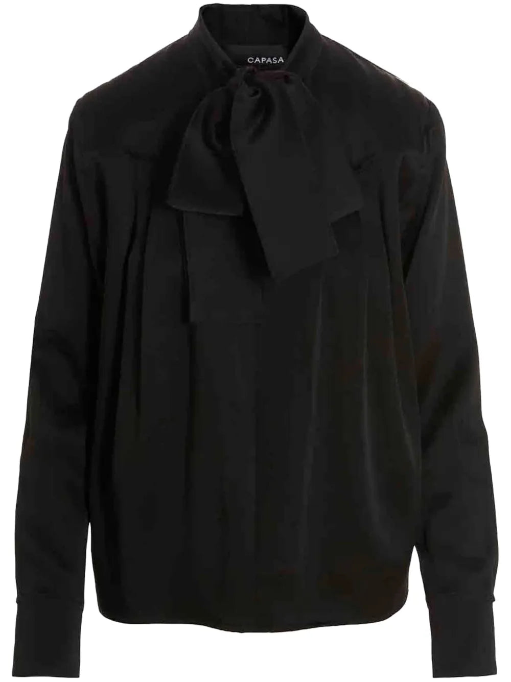 Pussy-Bow Collar Blouse