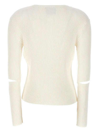 Cut-Out Cardigan