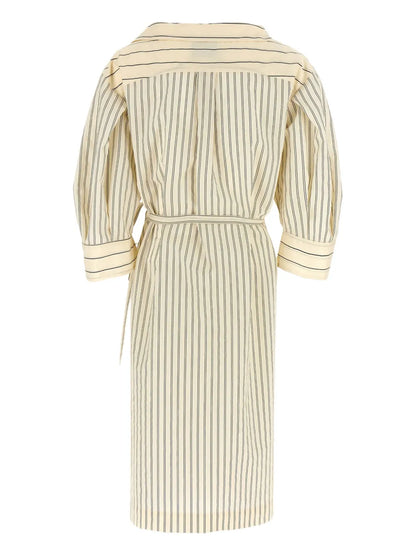 Striped Shirt Dress