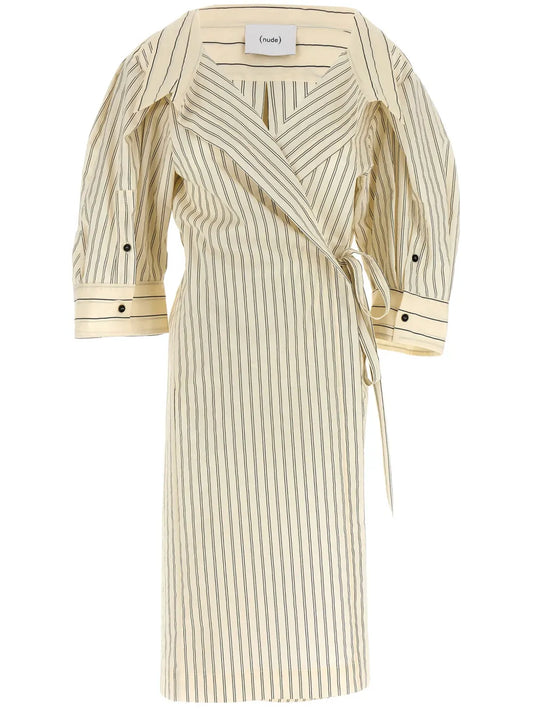 Striped Shirt Dress