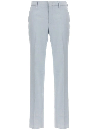 Straight-Leg Trousers