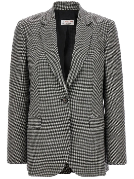 Houndstooth Blazer
