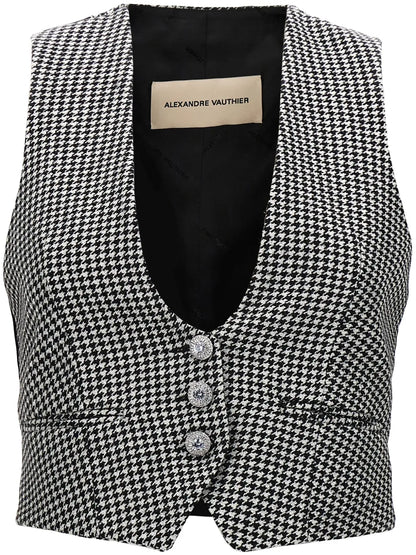 Houndstooth Waistcoat