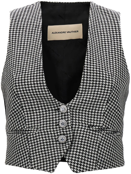 Houndstooth Waistcoat