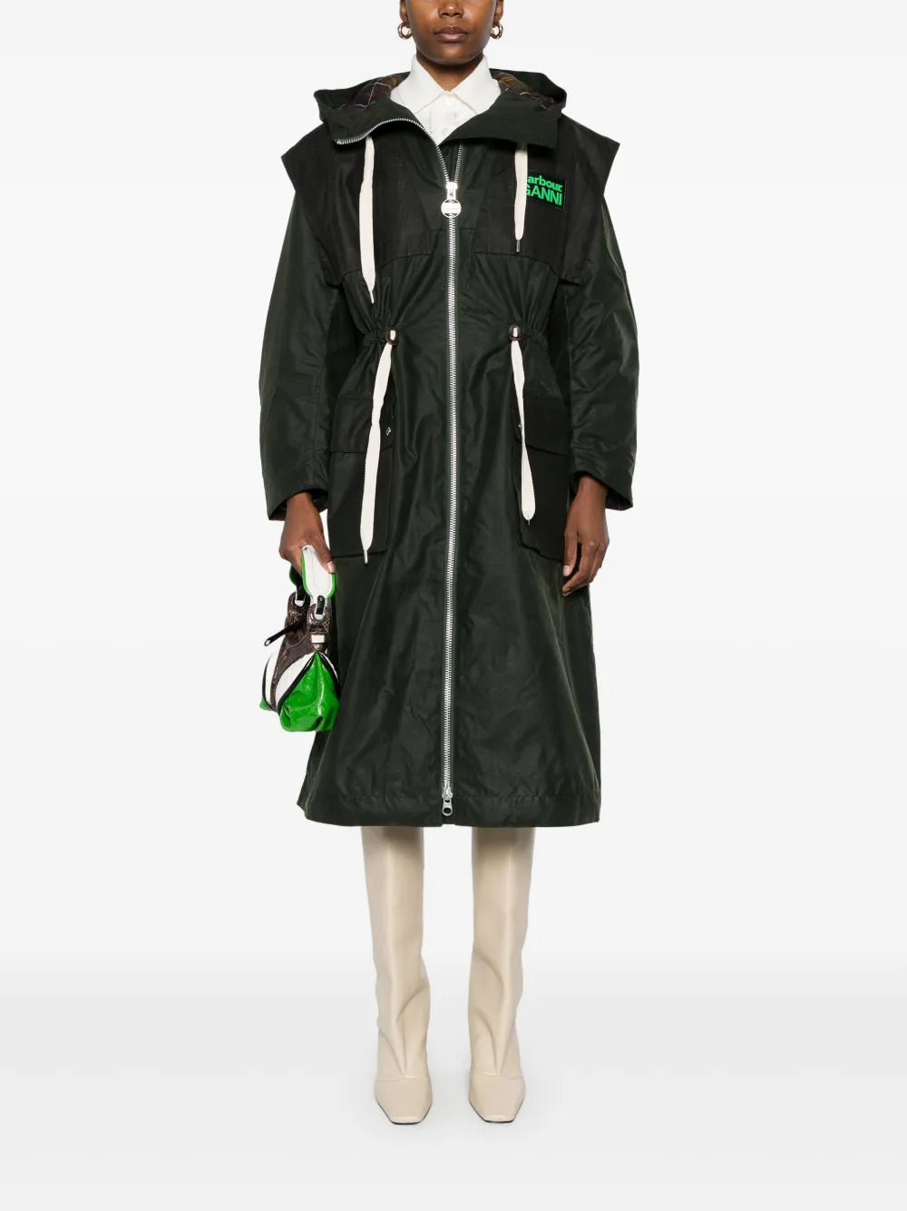 Waxed Parka Coat