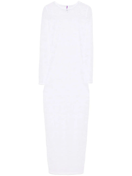 Chantilly-Lace Midi Dress