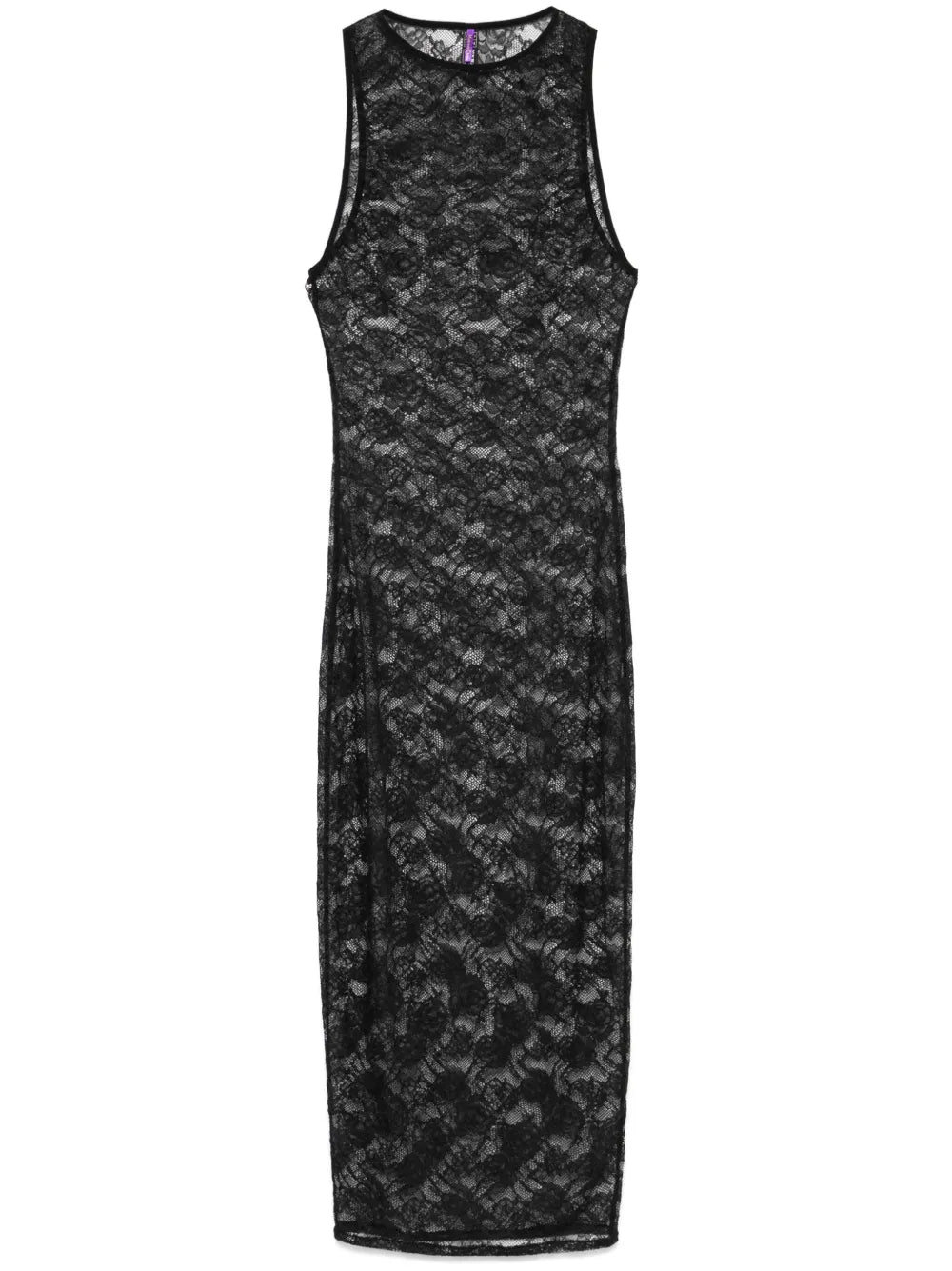 Chantilly-Lace Midi Dress