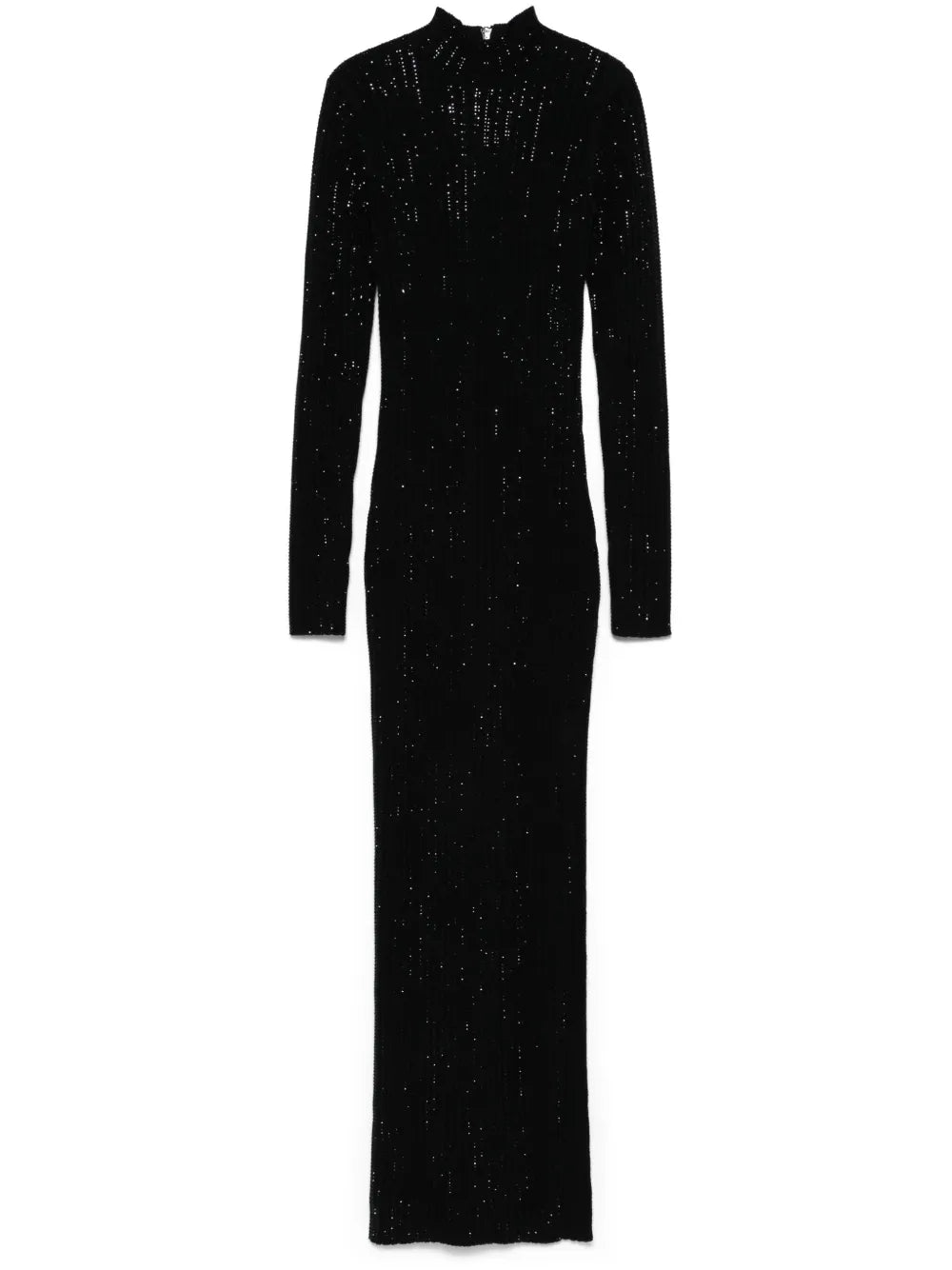 Rhinestone Knitted Maxi Dress
