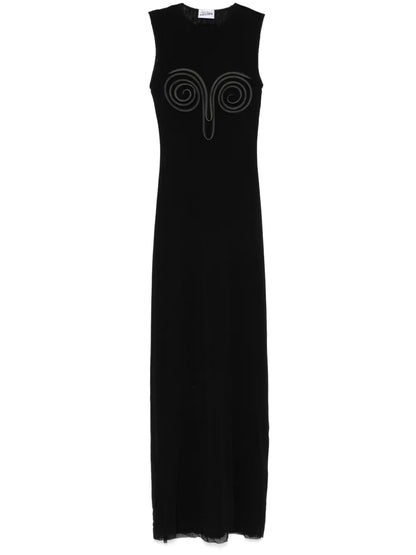 Mesh Maxi Dress