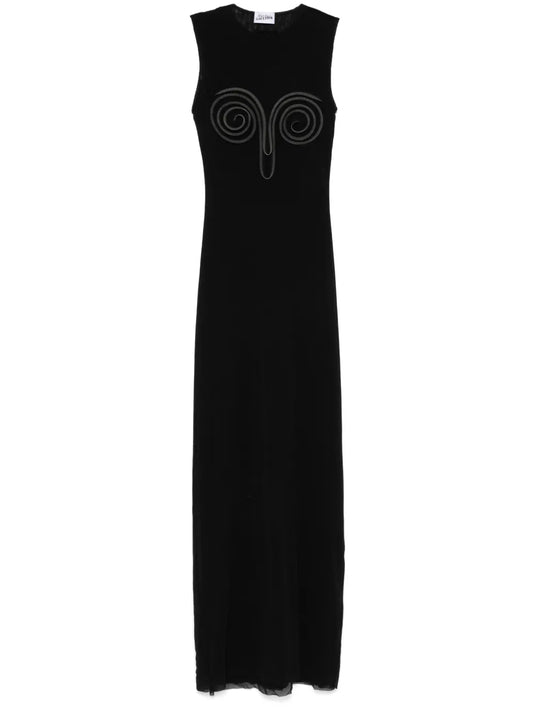 Mesh Maxi Dress