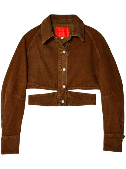 Eckhaus Latta Ellipse Jacket Brown "Brown"