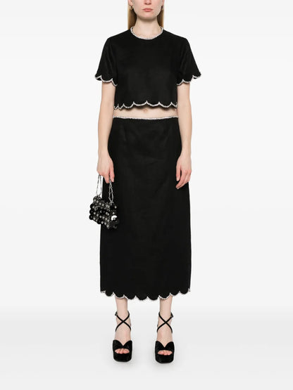 Crush Midi Skirt