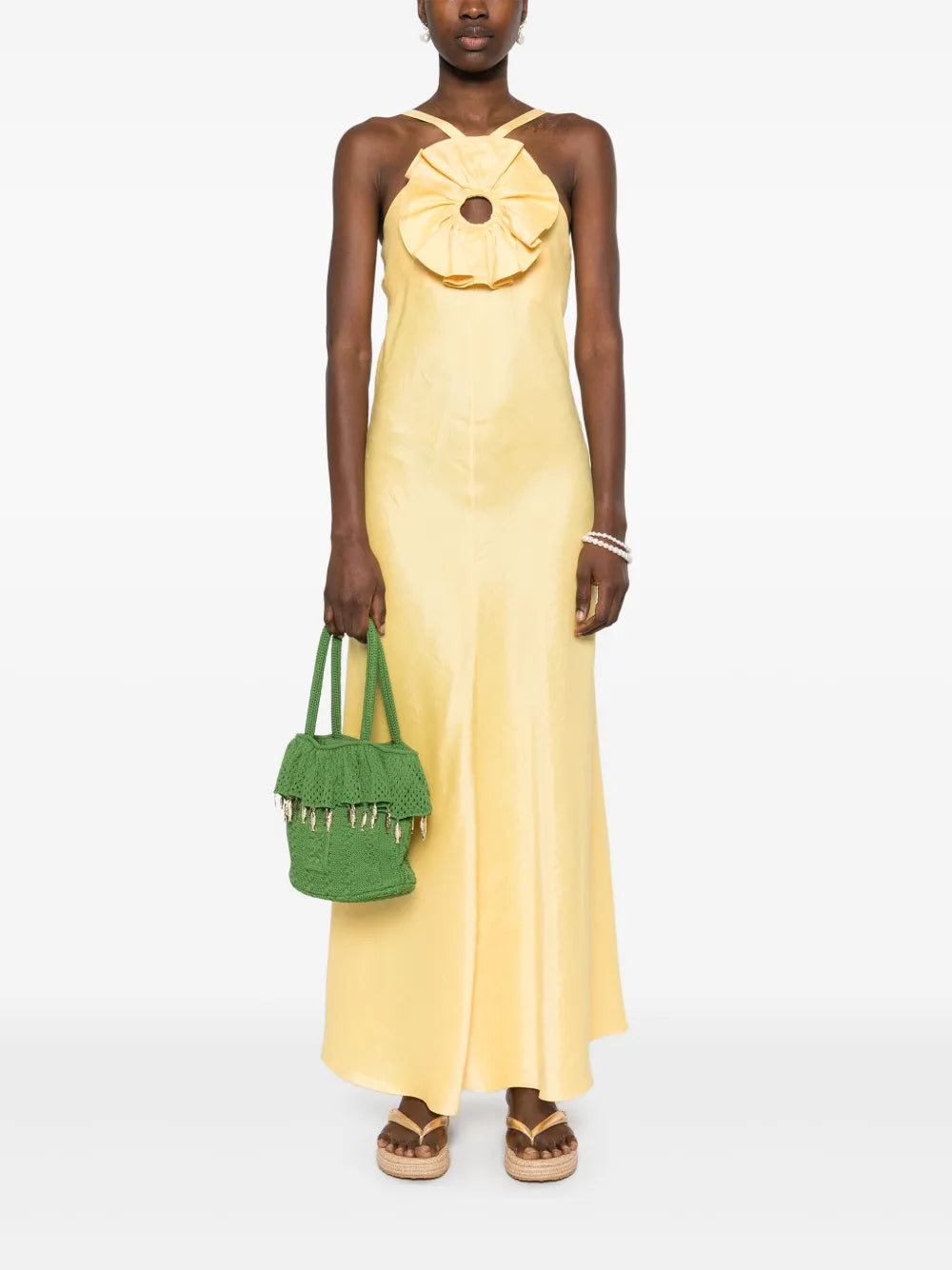 Ruffled Maxi Dress
