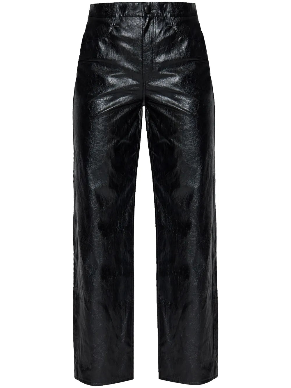 Shea Faux-Leather Trousers