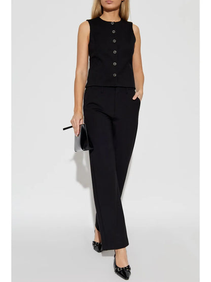 Shea Wide-Leg Trousers