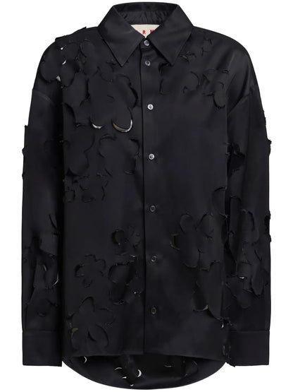 Cut-Out Detailing Shirt