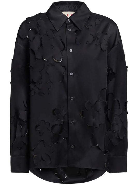 Cut-Out Detailing Shirt
