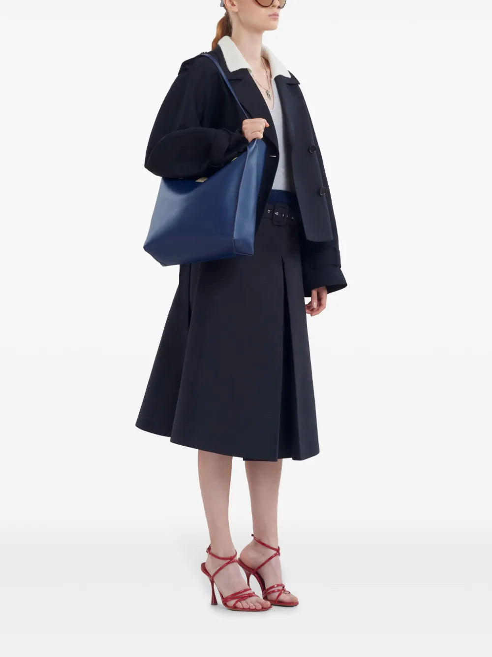 Double-Breasted Trench Jacket