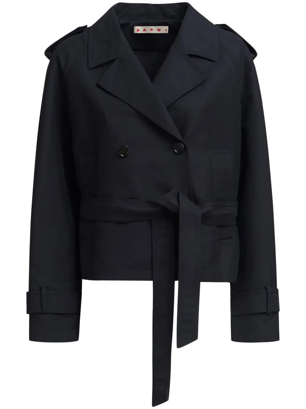 Double-Breasted Trench Jacket