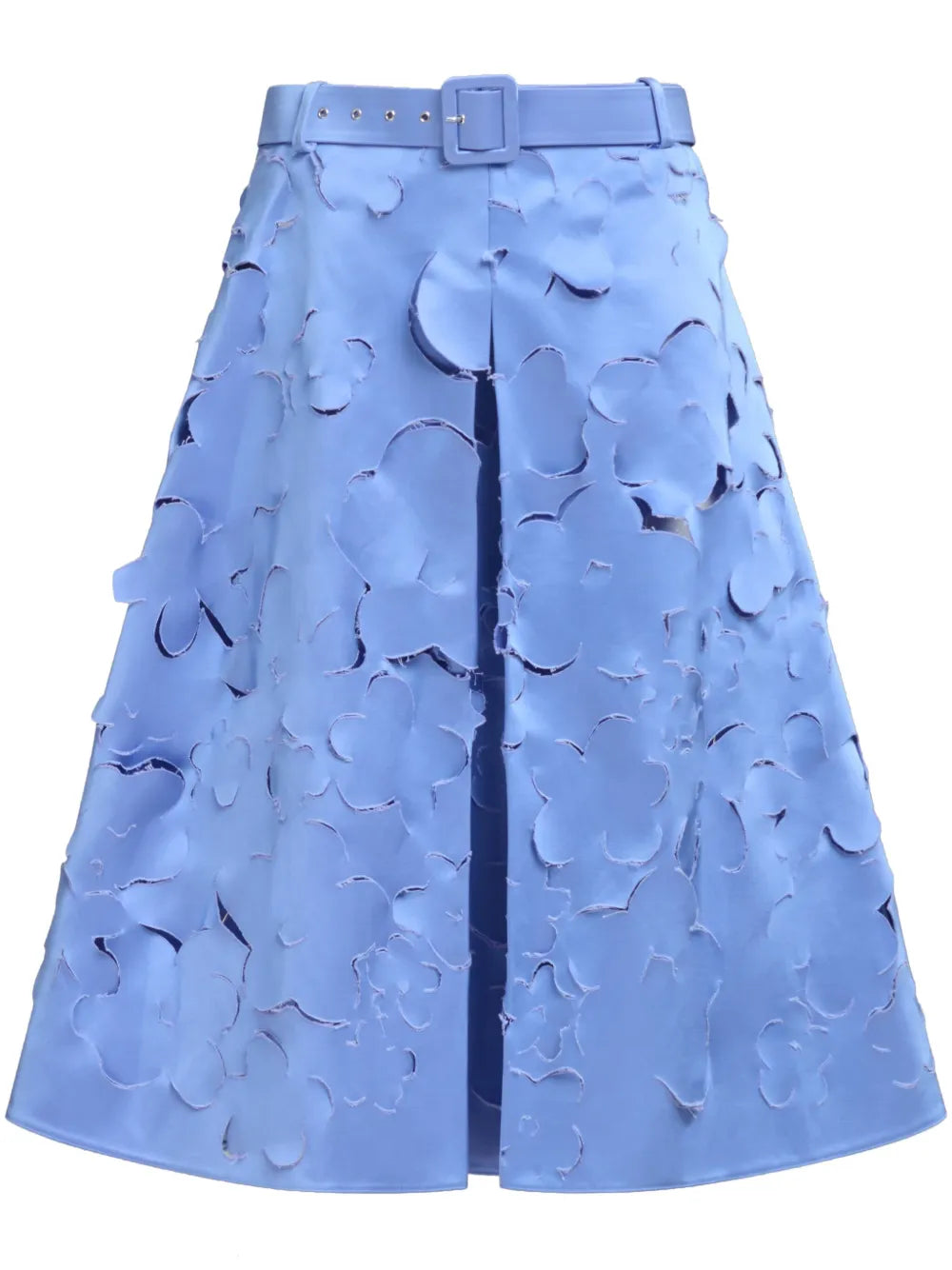 Belted Midi Skirt