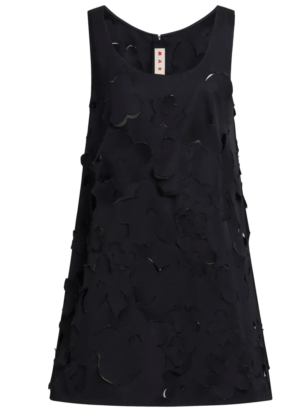 Textured-Finish Mini Dress