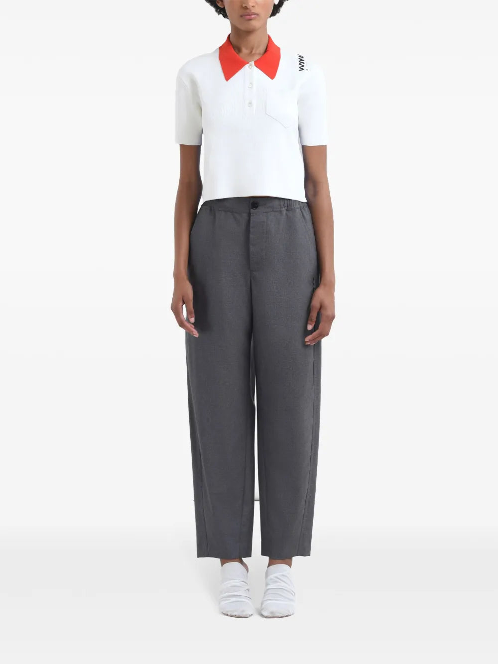 Virgin-Wool Trousers