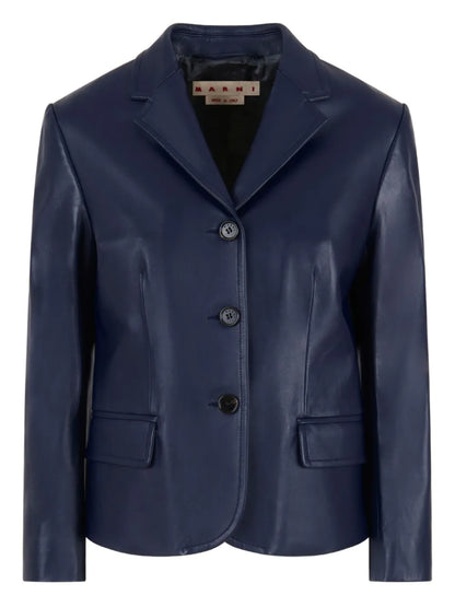 Leather Blazer