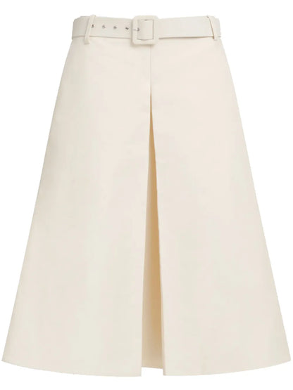 Belted Midi Skirt
