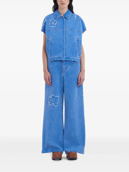 Wide-Leg Jeans