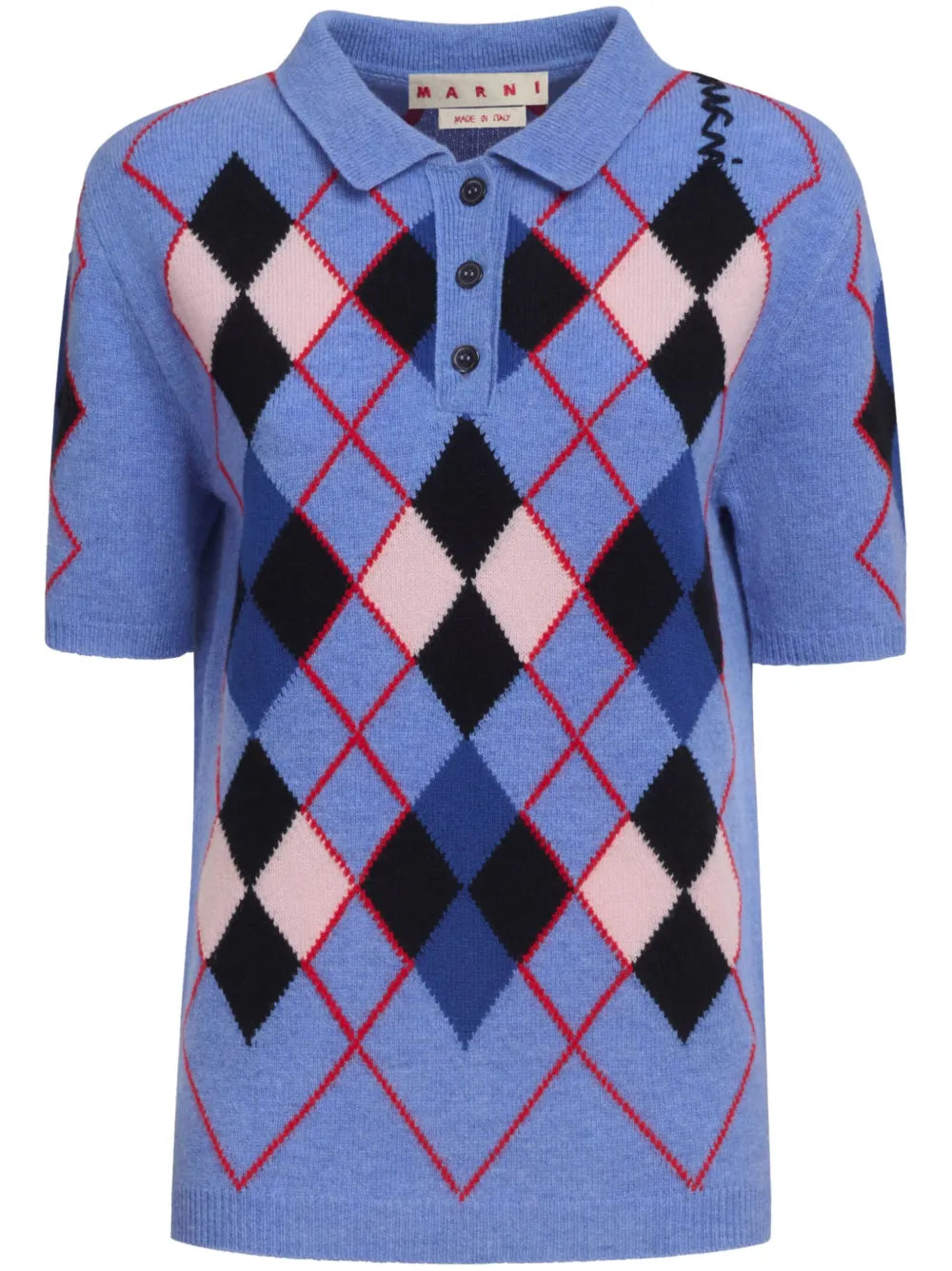 Knitted Polo Top