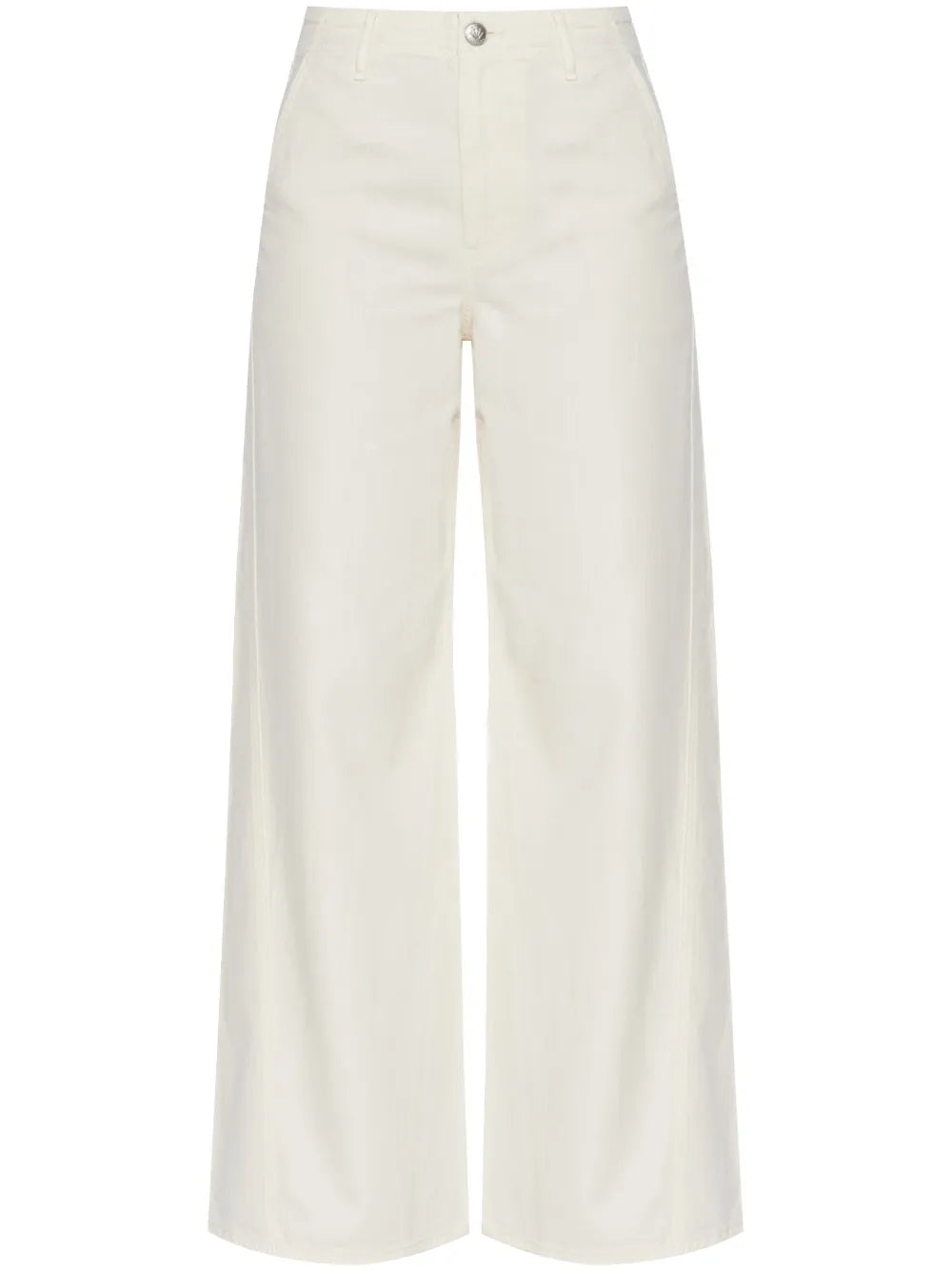 Front Button Flared Trousers