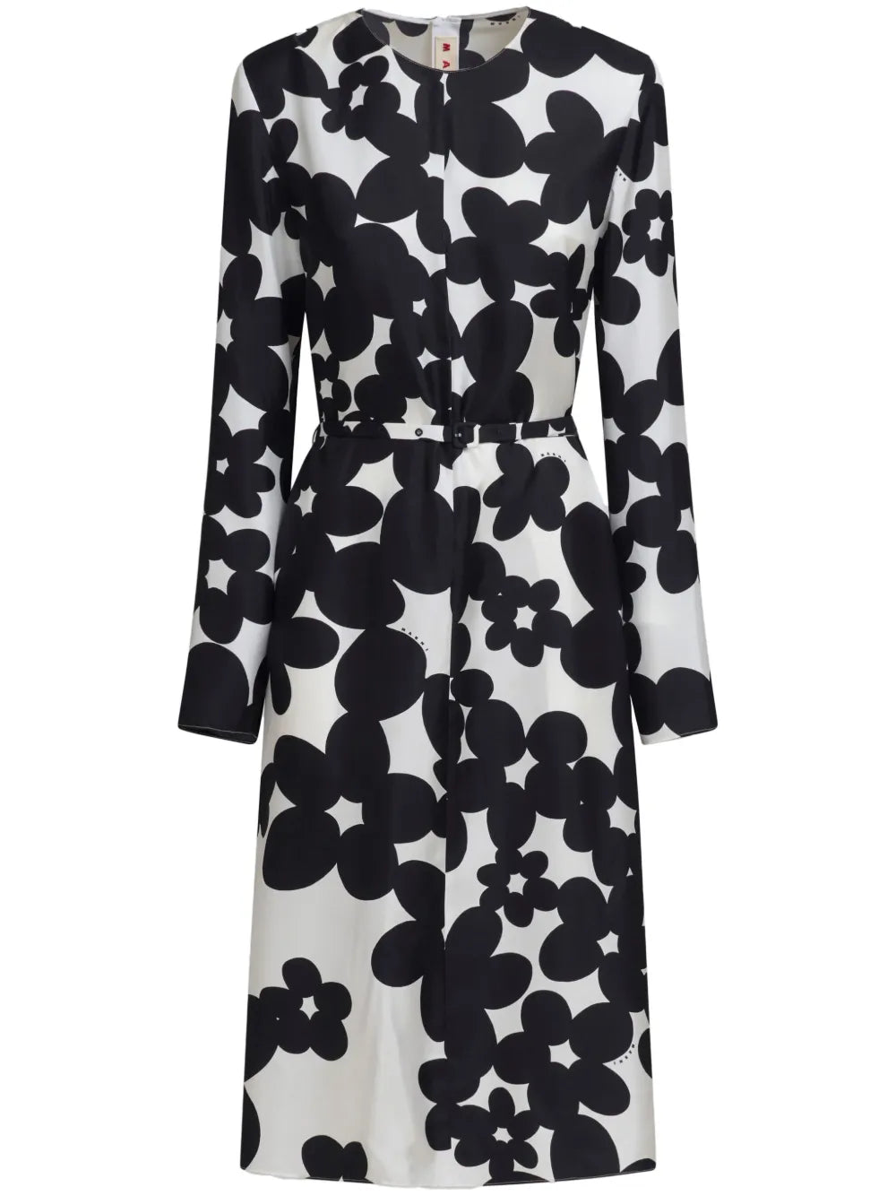 Floral-Print Midi Dress