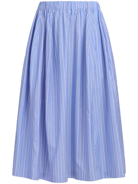Striped Midi Skirt