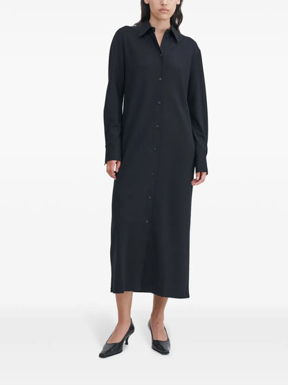 Jersey Shirt Dress