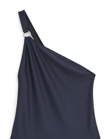 Asymmetric Shimmer Swimsuit