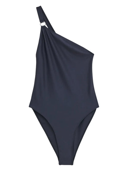 Asymmetric Shimmer Swimsuit