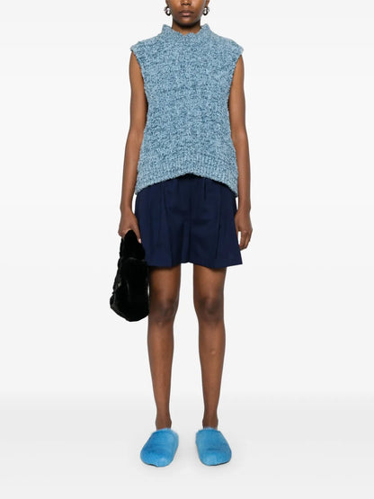 Pleated Shorts