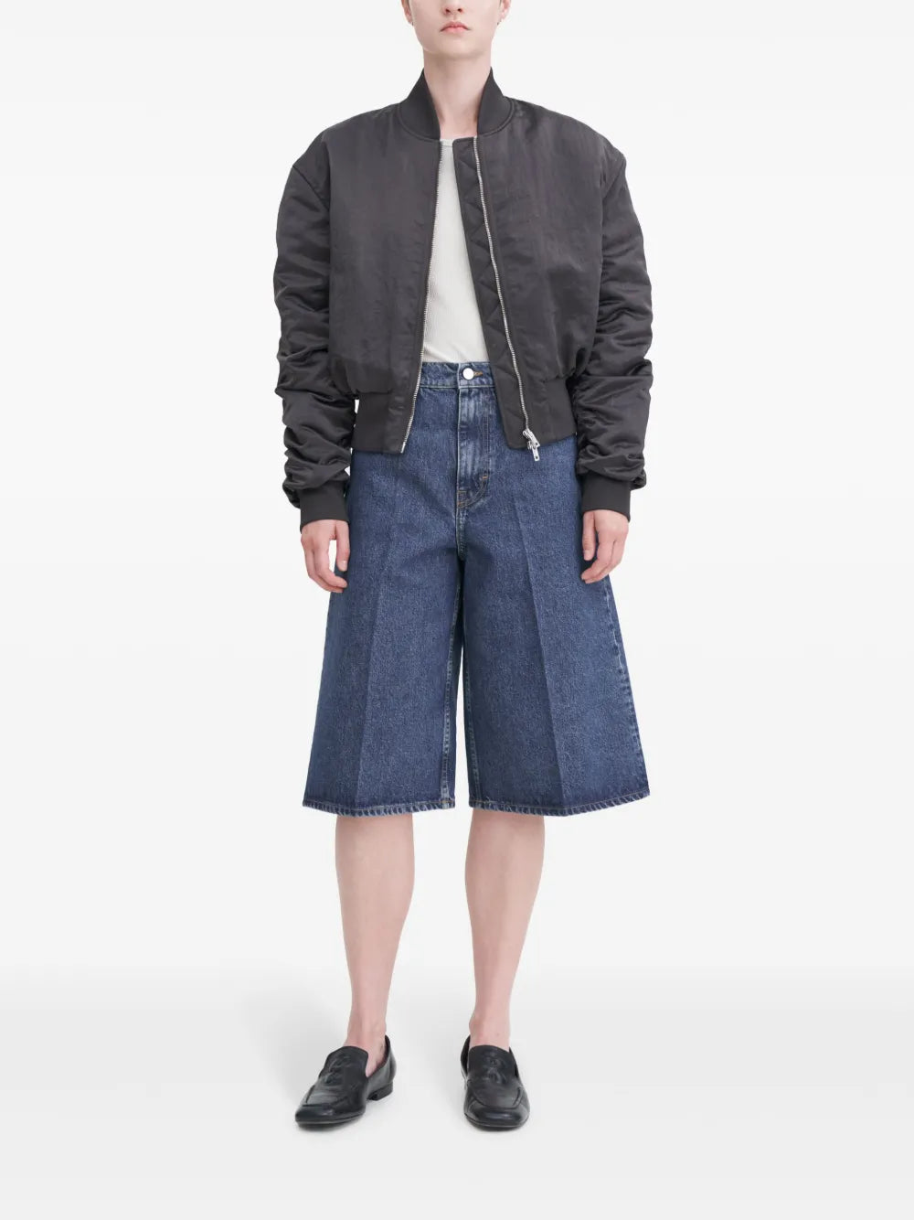 Zip-Up Bomber Jacket
