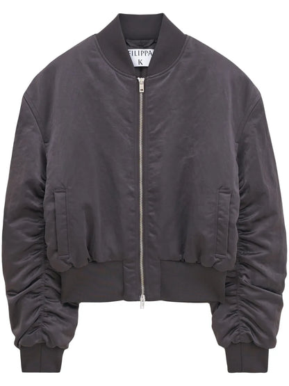Zip-Up Bomber Jacket